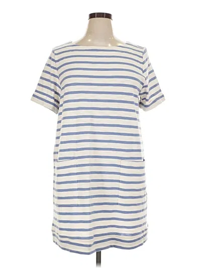 Ann Taylor Loft Casual Dress In Blue