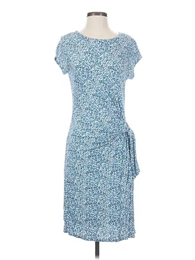 Ann Taylor Loft Casual Dress In Blue