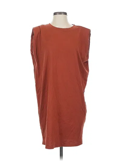 Pre-owned Ann Taylor Loft Casual Dress In Brown