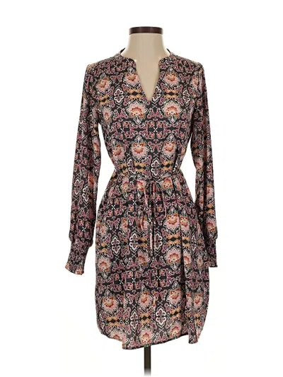 Pre-owned Ann Taylor Loft Casual Dress In Brown