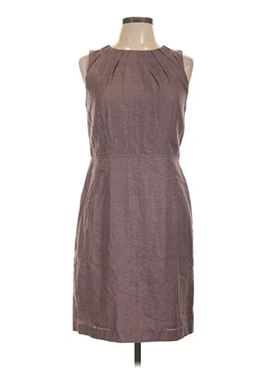 Pre-owned Ann Taylor Loft Casual Dress In Brown