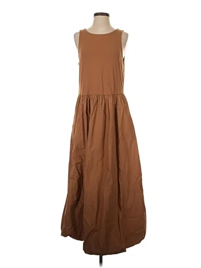 Ann Taylor Loft Casual Dress In Brown