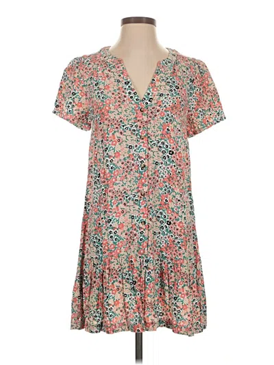 Pre-owned Ann Taylor Loft Casual Dress In Brown
