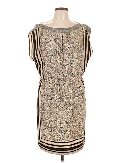 Pre-owned Ann Taylor Loft Casual Dress In Brown