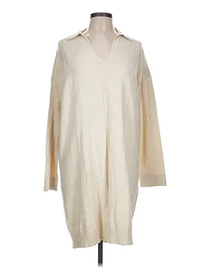 Pre-owned Ann Taylor Loft Casual Dress In Brown
