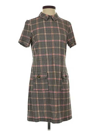 Pre-owned Ann Taylor Loft Casual Dress In Brown
