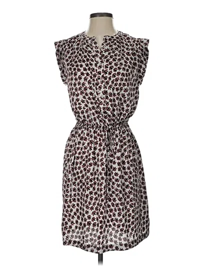 Pre-owned Ann Taylor Loft Casual Dress In Brown
