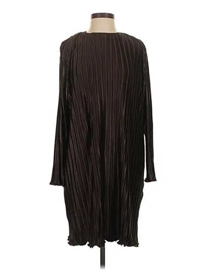 Pre-owned Ann Taylor Loft Casual Dress In Brown