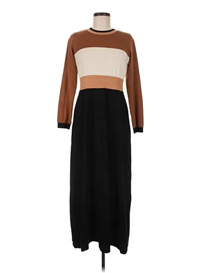 Ann Taylor Loft Casual Dress In Brown