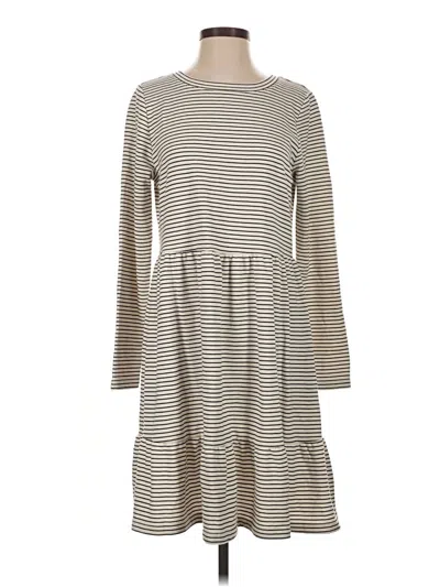 Ann Taylor Loft Casual Dress In Brown