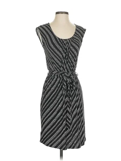 Pre-owned Ann Taylor Loft Casual Dress In Gray