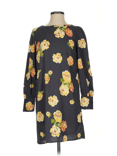 Pre-owned Ann Taylor Loft Casual Dress In Gray