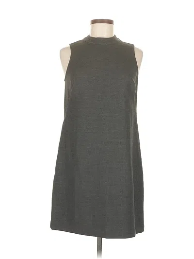 Pre-owned Ann Taylor Loft Casual Dress In Gray