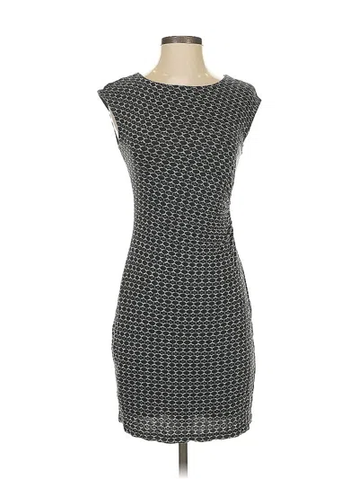 Pre-owned Ann Taylor Loft Casual Dress In Gray