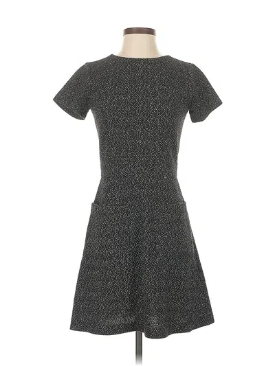 Pre-owned Ann Taylor Loft Casual Dress In Gray
