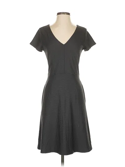 Pre-owned Ann Taylor Loft Casual Dress In Gray