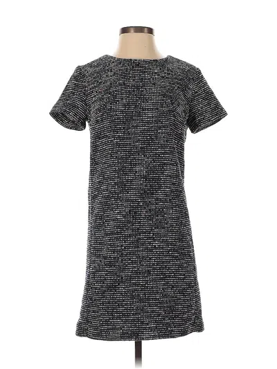 Pre-owned Ann Taylor Loft Casual Dress In Gray