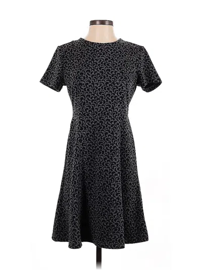 Pre-owned Ann Taylor Loft Casual Dress In Gray