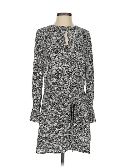 Pre-owned Ann Taylor Loft Casual Dress In Gray