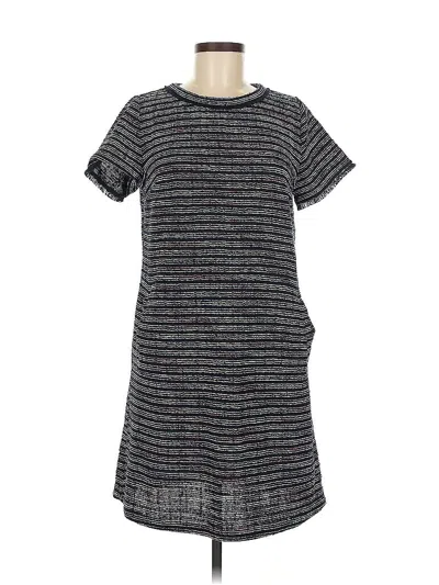 Pre-owned Ann Taylor Loft Casual Dress In Gray