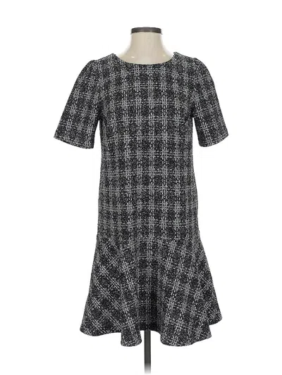 Pre-owned Ann Taylor Loft Casual Dress In Gray