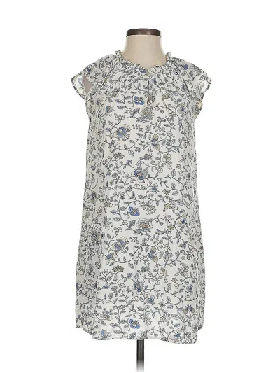 Pre-owned Ann Taylor Loft Casual Dress In Gray