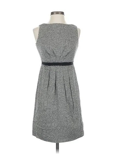 Pre-owned Ann Taylor Loft Casual Dress In Gray