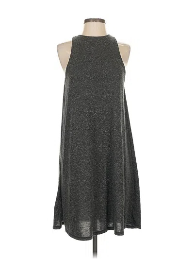 Pre-owned Ann Taylor Loft Casual Dress In Gray