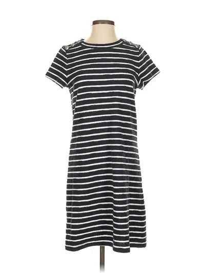 Pre-owned Ann Taylor Loft Casual Dress In Gray