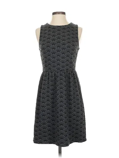 Pre-owned Ann Taylor Loft Casual Dress In Gray