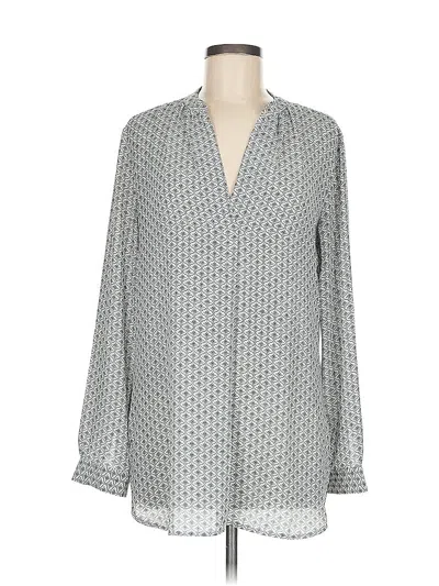 Pre-owned Ann Taylor Loft Casual Dress In Gray