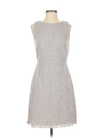 Pre-owned Ann Taylor Loft Casual Dress In Gray