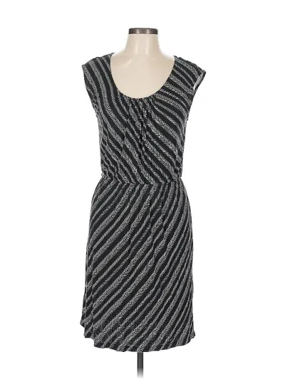 Pre-owned Ann Taylor Loft Casual Dress In Gray