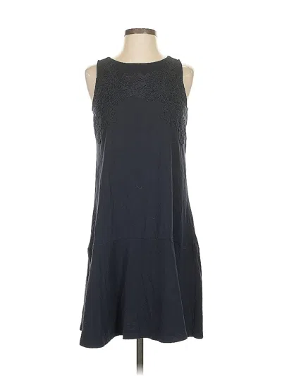 Pre-owned Ann Taylor Loft Casual Dress In Gray