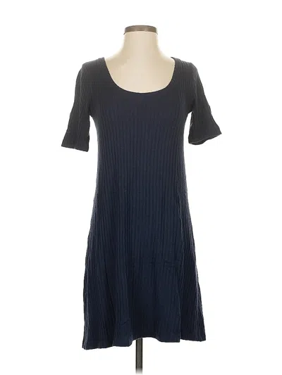 Pre-owned Ann Taylor Loft Casual Dress In Gray