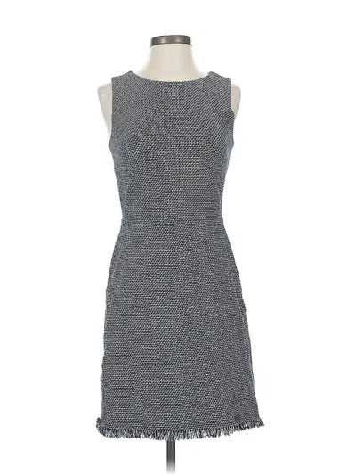Pre-owned Ann Taylor Loft Casual Dress In Gray