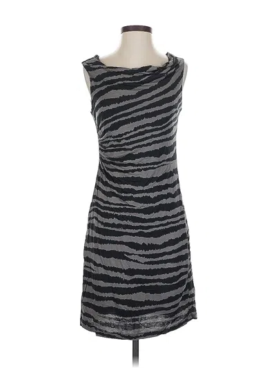 Pre-owned Ann Taylor Loft Casual Dress In Gray