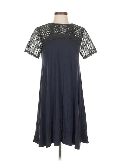 Pre-owned Ann Taylor Loft Casual Dress In Gray