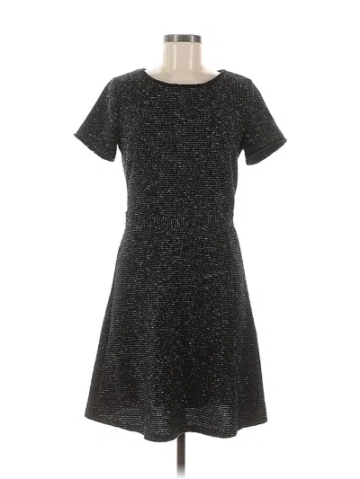 Pre-owned Ann Taylor Loft Casual Dress In Gray
