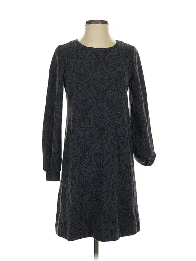 Pre-owned Ann Taylor Loft Casual Dress In Gray