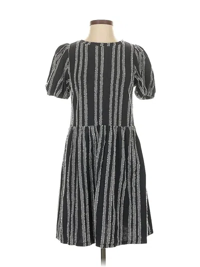 Pre-owned Ann Taylor Loft Casual Dress In Gray