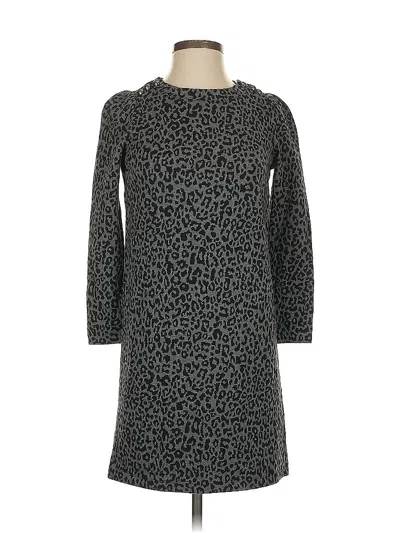 Pre-owned Ann Taylor Loft Casual Dress In Gray