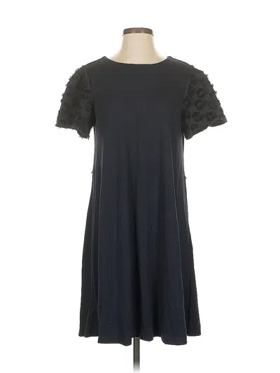Pre-owned Ann Taylor Loft Casual Dress In Gray
