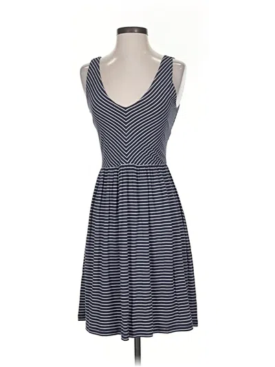 Ann Taylor Loft Casual Dress In Gray