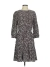 Ann Taylor Loft Casual Dress In Gray