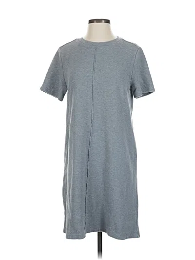 Pre-owned Ann Taylor Loft Casual Dress In Gray