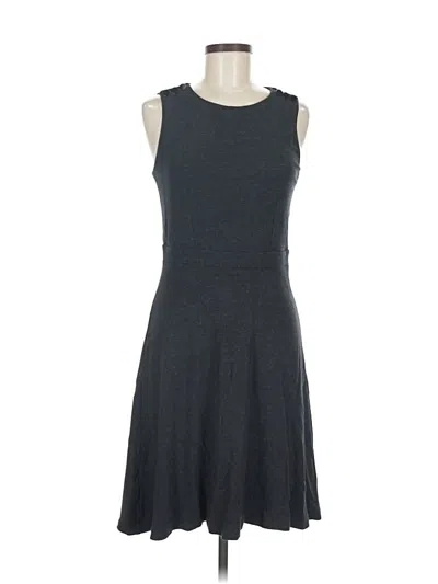 Pre-owned Ann Taylor Loft Casual Dress In Gray