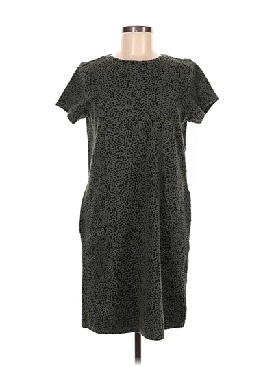 Pre-owned Ann Taylor Loft Casual Dress In Gray
