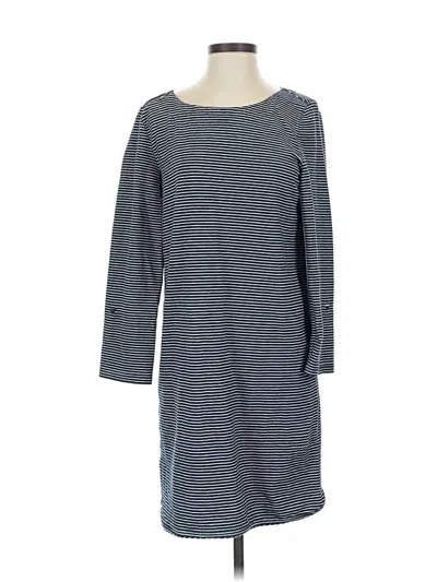 Pre-owned Ann Taylor Loft Casual Dress In Gray
