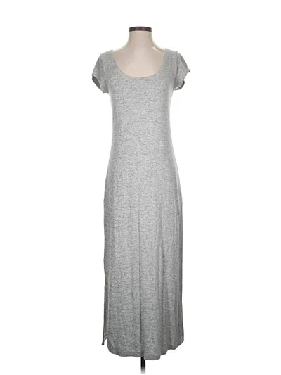 Pre-owned Ann Taylor Loft Casual Dress In Gray